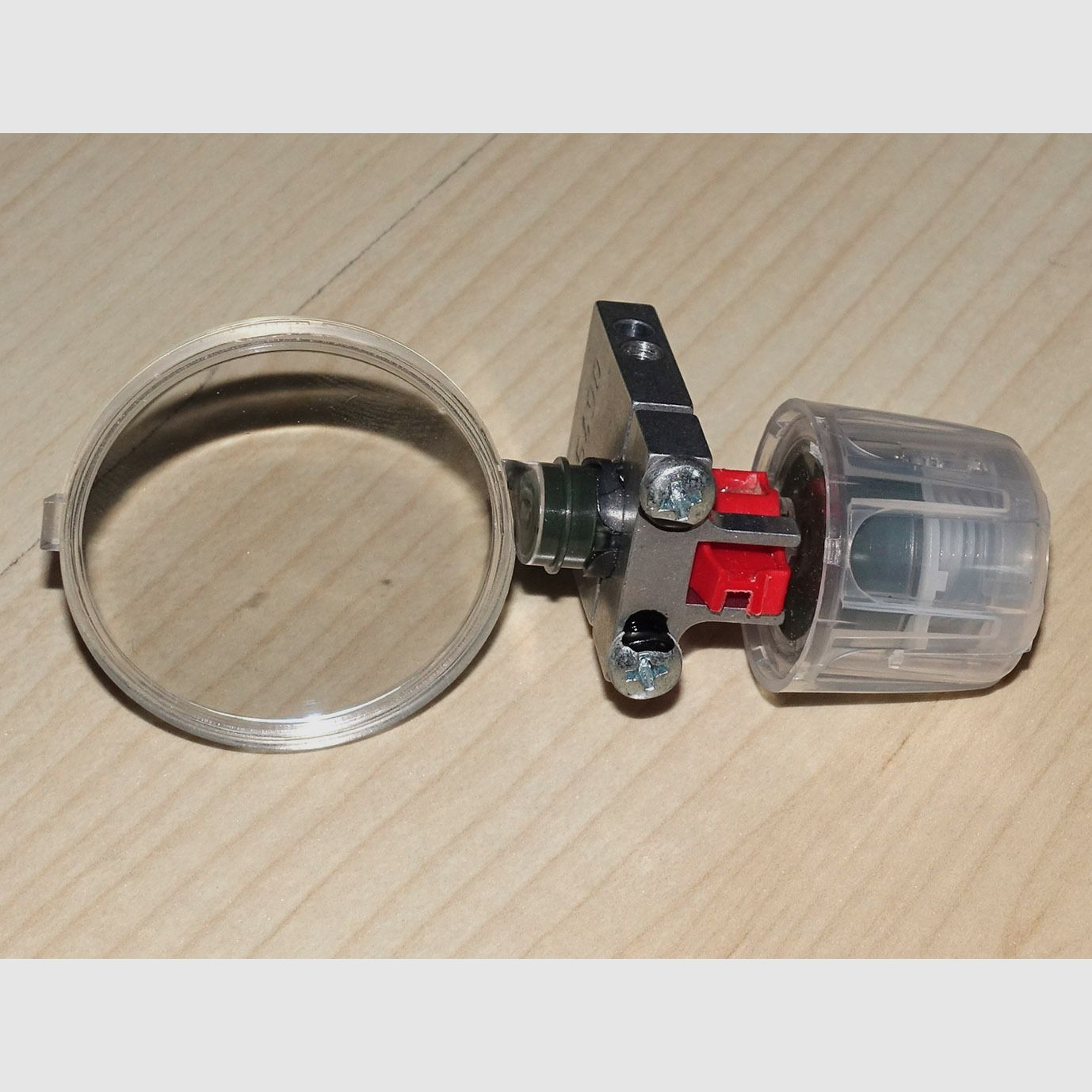 RESERVIERT! Profi MEC Schießbrille mit Knobloch Irisblende, Vario Lens 2 plus, usw., NP 600,-