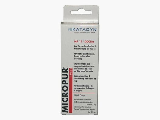 Katadyn Katadyn Tabletten Micropur Forte MF 1T 100 st.