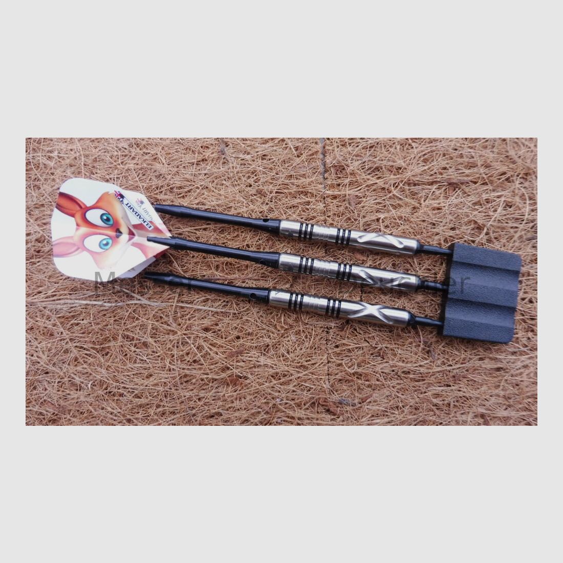 Elka Dart Sly Fox Premium Soft Tip Dart Nickel/Tungsten