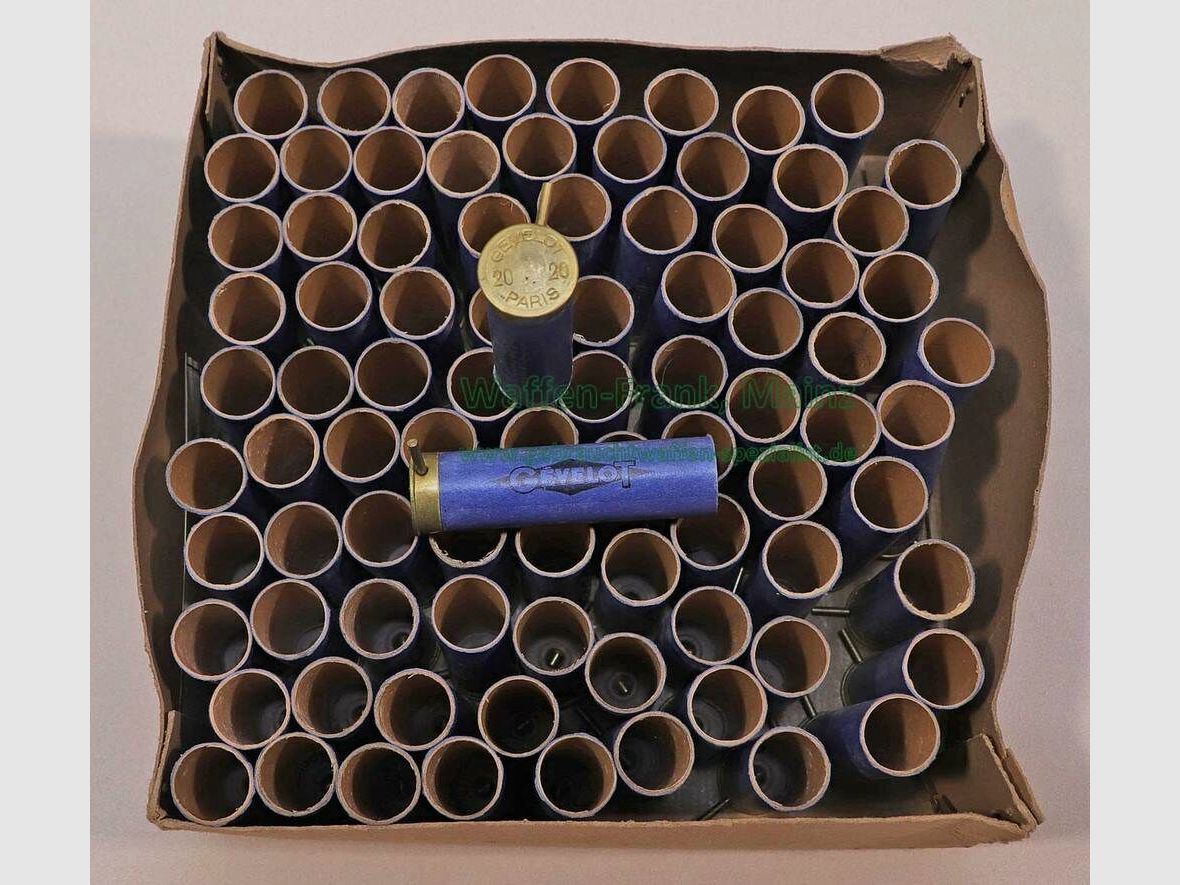 Gevelot, Francia cartucce Lefaucheux .20