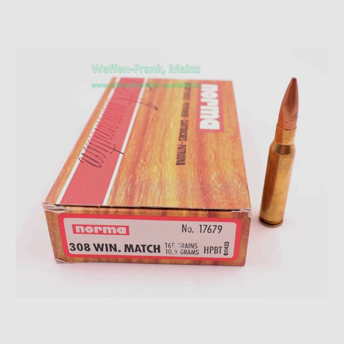 Norma Büchsenpatronen .308Win Match