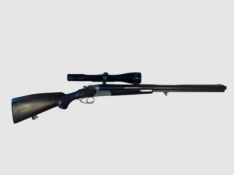 Drilling Simson Suhl .30-06 / 12/70 / .222 + ZF Zeiss Diavari 2.5-10x52