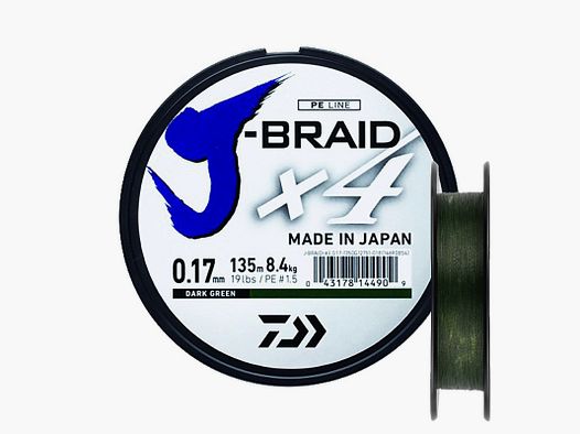 DAIWA JBRAID X4 270 M Schnur