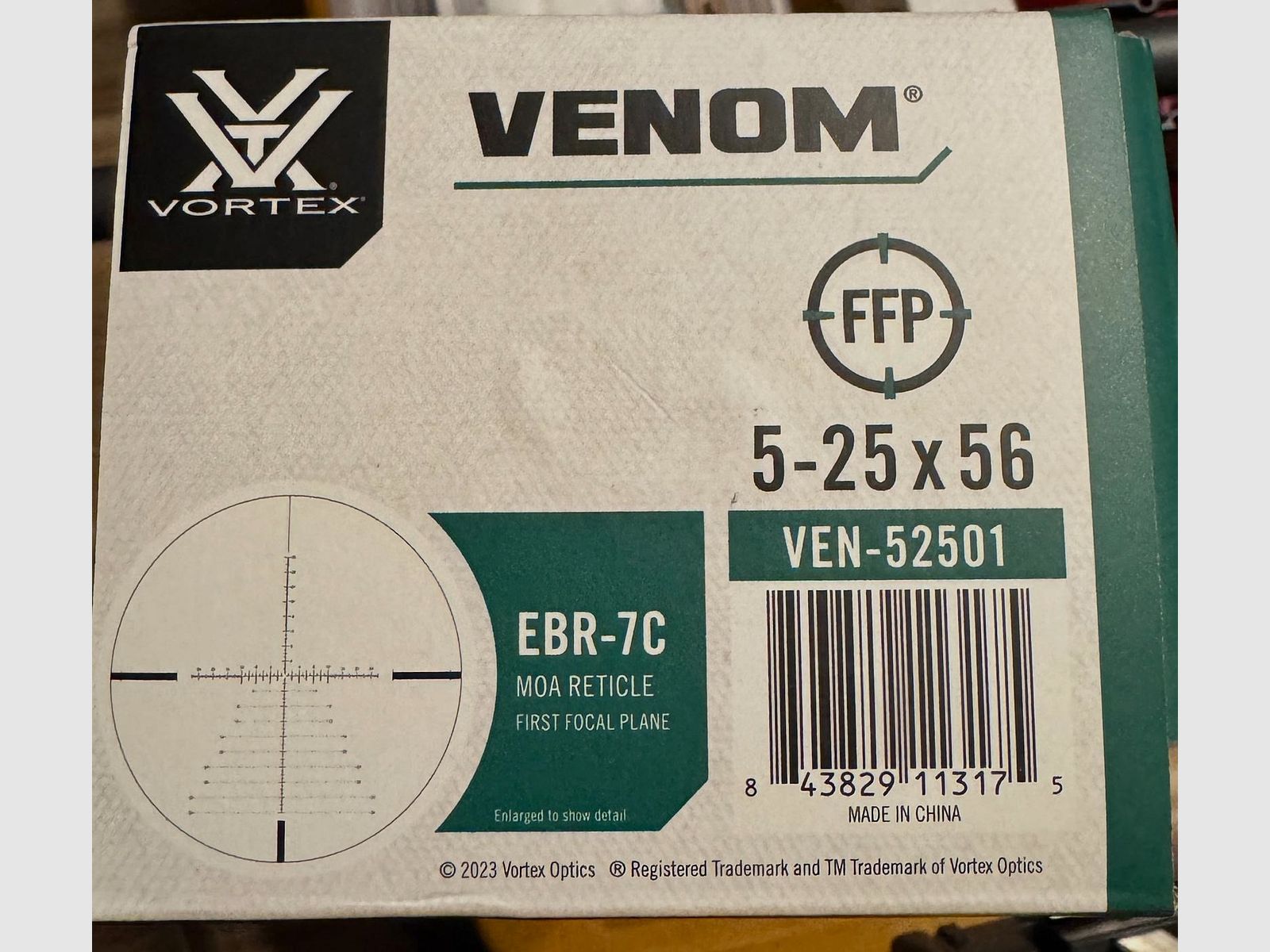 Vortex Venom 5-25x56 FFP EBR-7C MOA Zielfernrohr