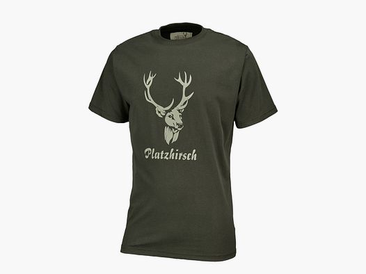Hubertus Herren-T-Shirt Platzhirsch