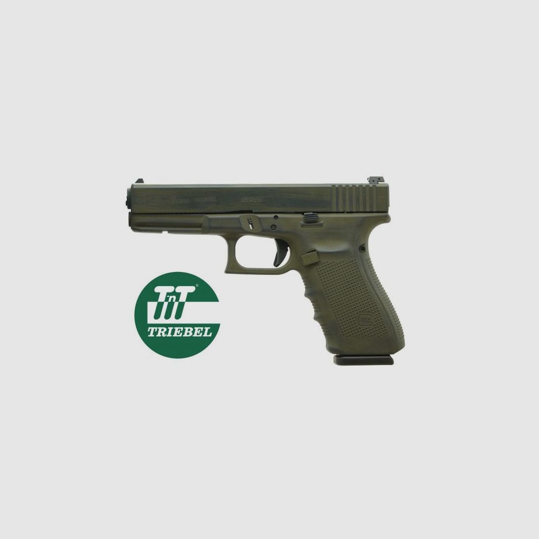GLOCK Pistool Mod. TnT -21 Gen4 | DuoTone .45Auto Cerakote |BattleWorn