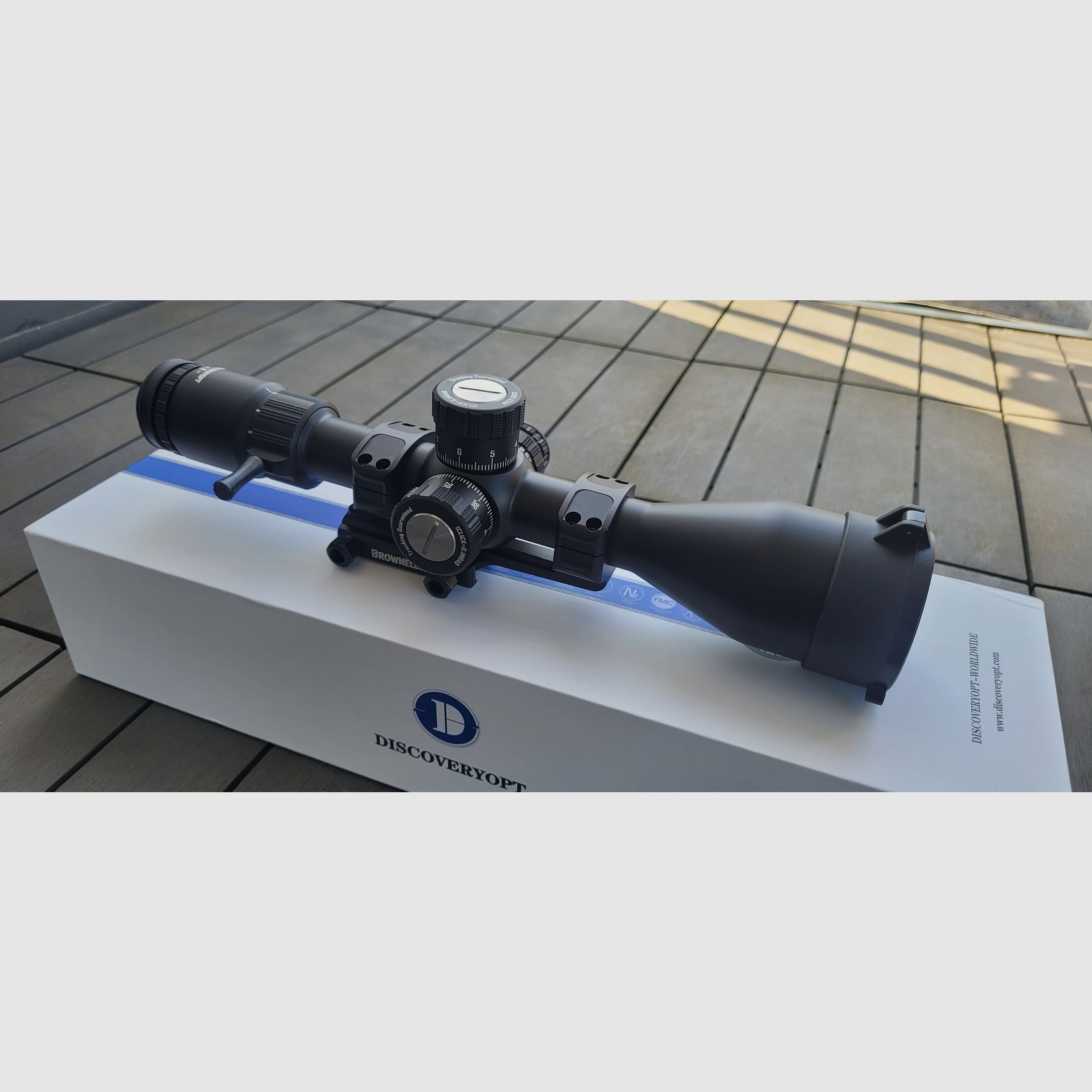 Discovery Optics ED LHT Gen2 3-15X50 FFP mrad