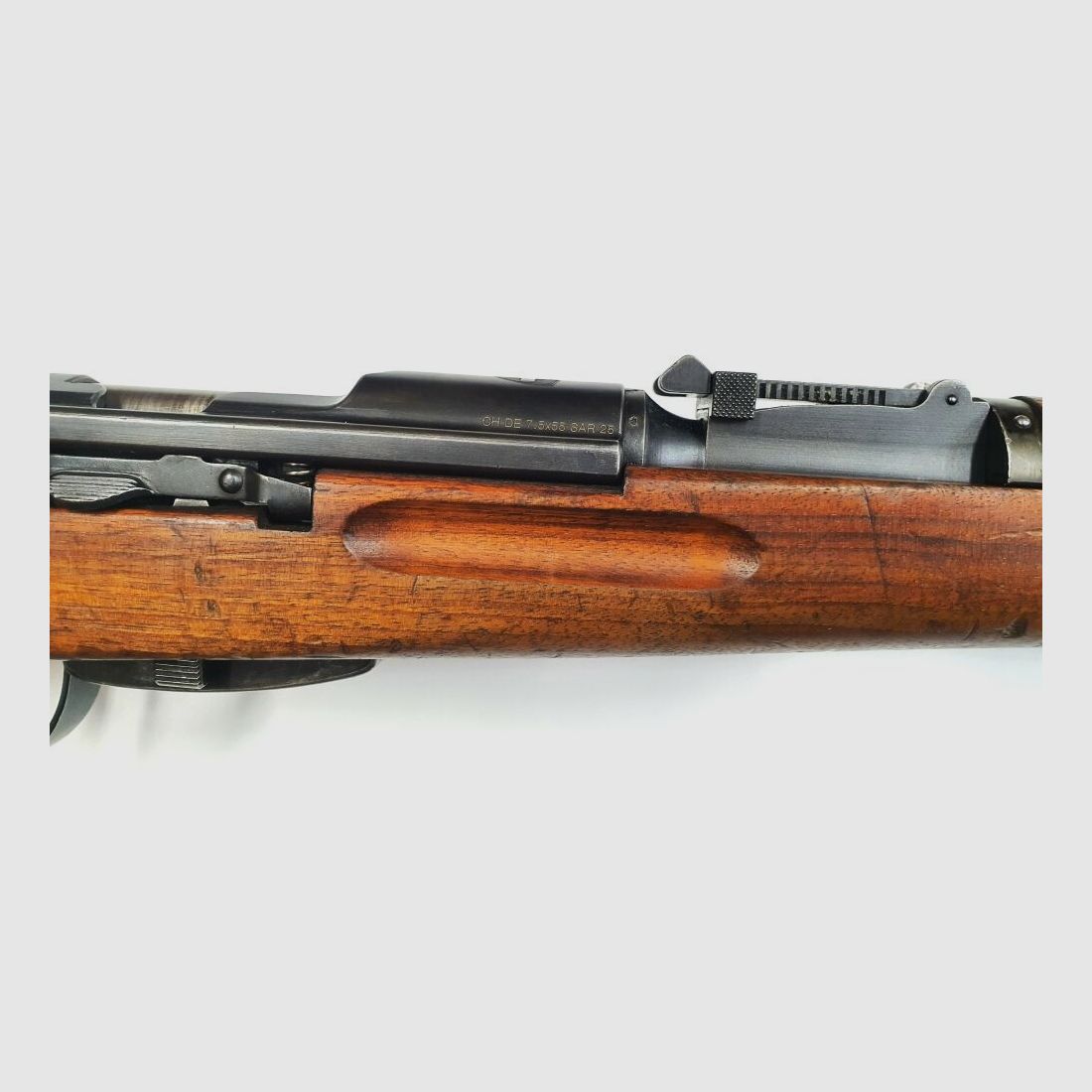 Bern Weapons Factory Repeating Rifle Bern Weapons Factory Swiss K31 Caliber 7.5x55 Swiss complete matching numbers + bayonet