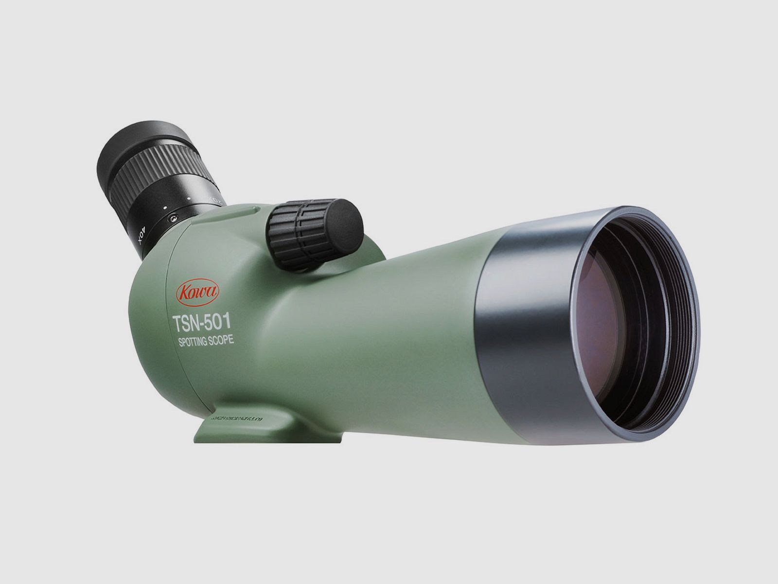 Kowa TSN-501 Compact Spotting Scope 20-40x50 Schuinzicht met tas