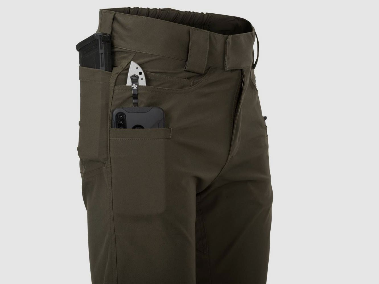 HELIKON-TEX GREYMAN TACTICAL SHORT TAIGA GREEN