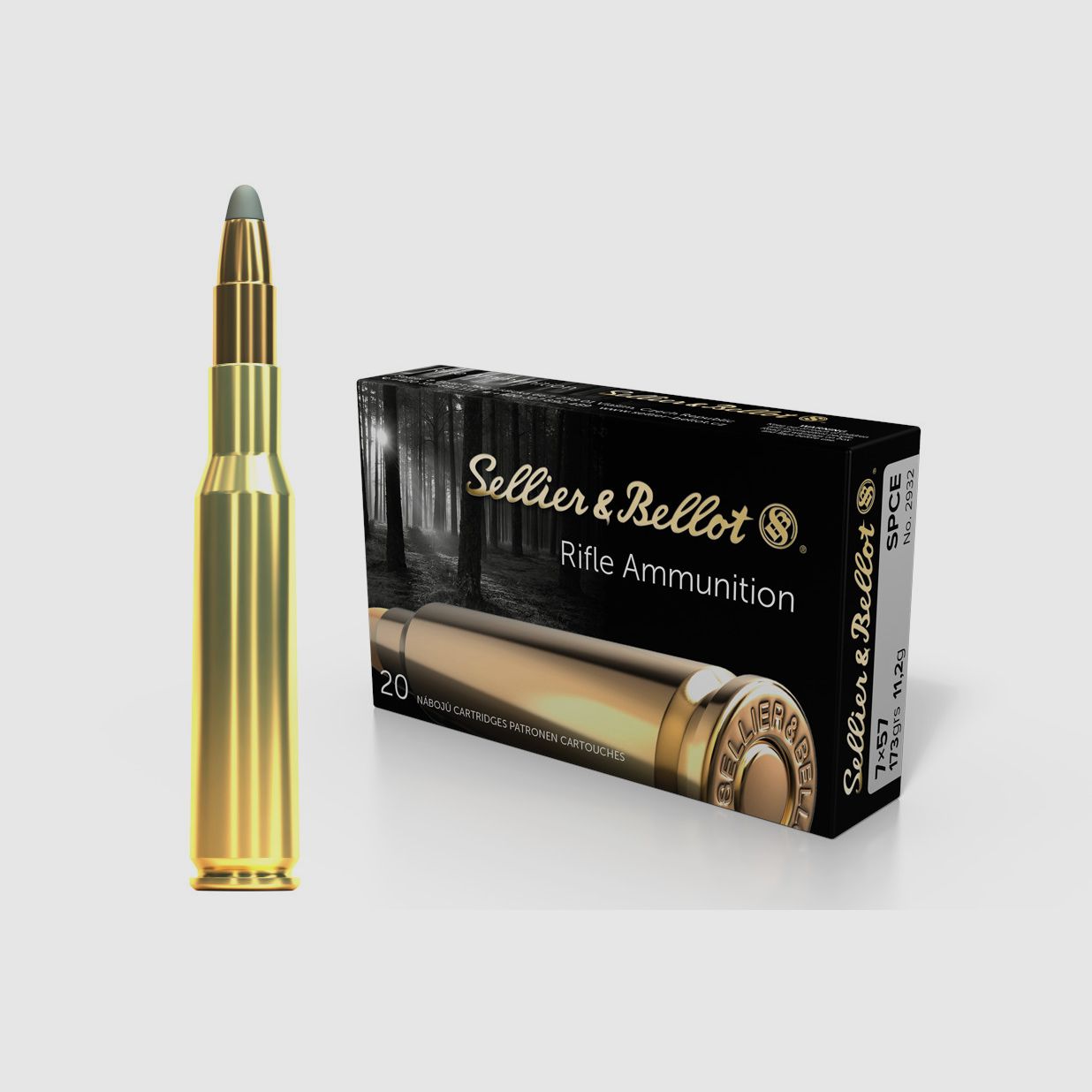 Geweerpatronen Sellier & Bellot 7 x 57 SPCE