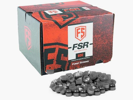 First Strike Paintballs 600 Schuss Box (grau/silber)