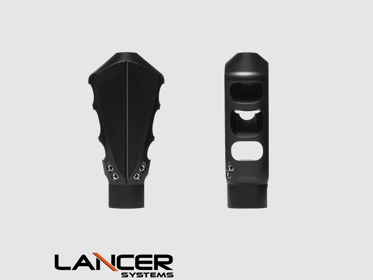 LANCER SYSTEMS 7.62mm Viper Muzzle Brake 5/8-24 UNEF BLK, Bild 3 von 3