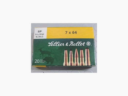 S&B CARICHE 7 X 64 SP 140 GR