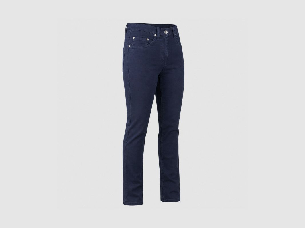 Damen Jeans Komfort Stretch Dunkelblau 38-54, Bild 2 von 6