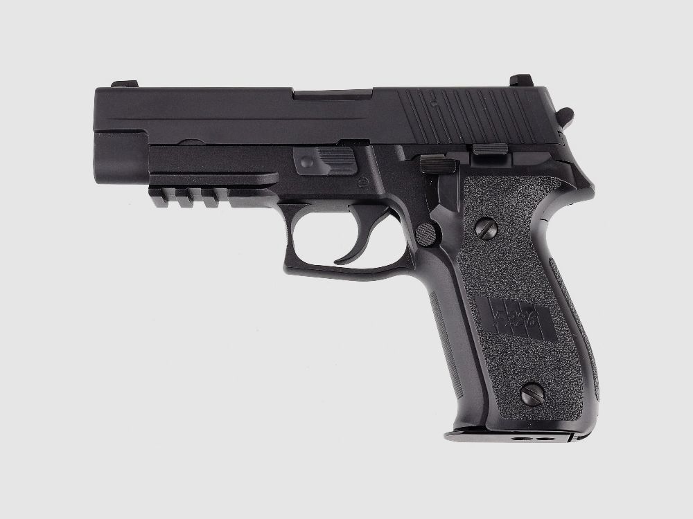 Pistolet airsoft GBB WE P226 Mk25 Navy Seals (noir)