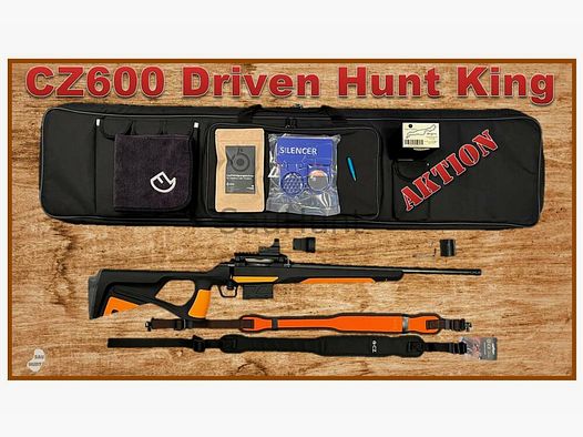 CZ 600 ERGO Driven Hunt King - SOFORT VERFÜGBAR Cooles Design - Top Leistung