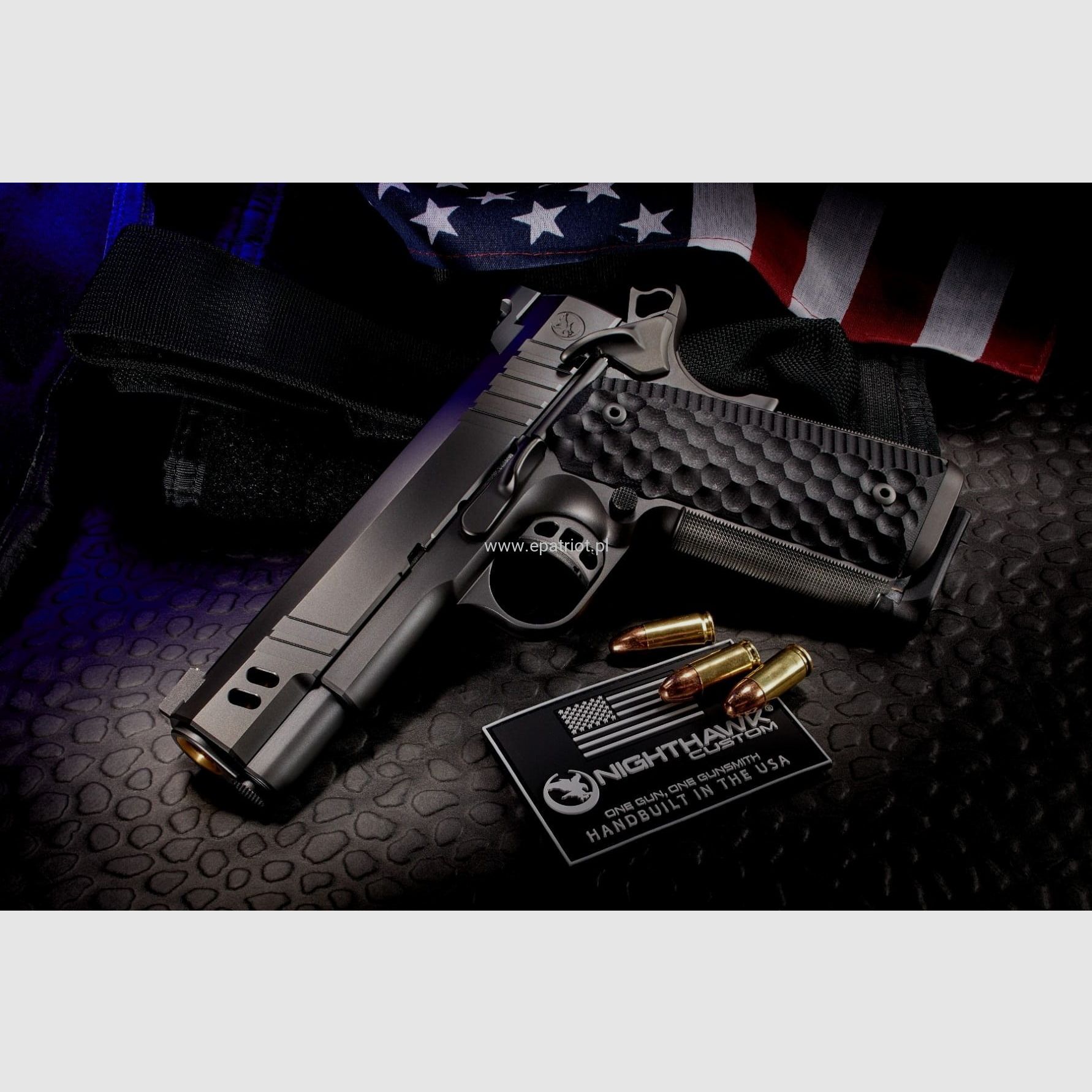 Pistool NIGHTHAWK 1911 Vice President kal. 9x19mm, afbeelding 3 van 3