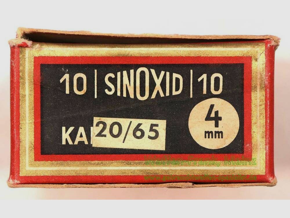 Genschow & Co., Berlin-Herstal Cartouches de plomb 20/65