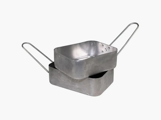 Armée britannique kit de repas britannique en aluminium usagé