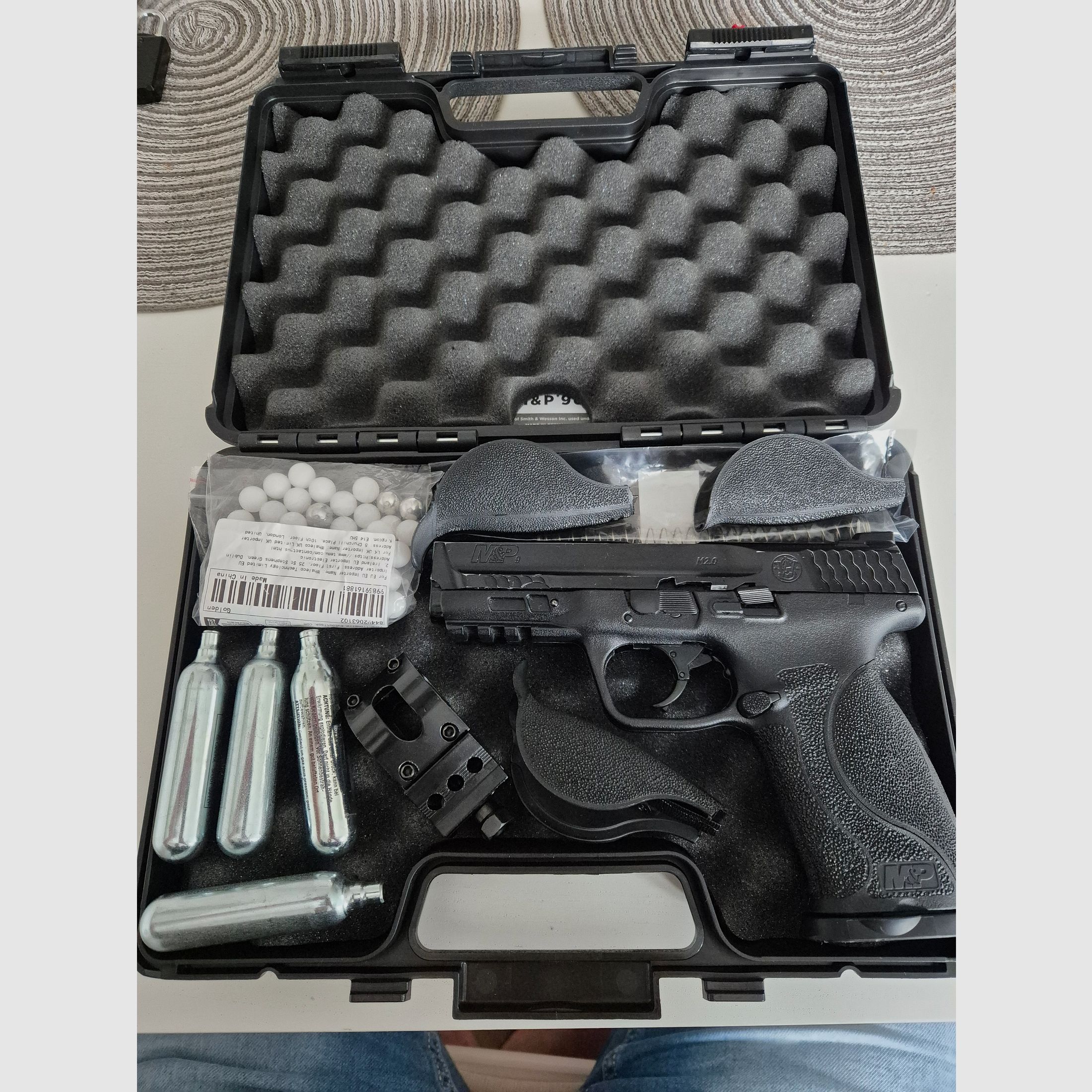Smith&Wesson MP9 Airsoft co2 Cal.43 Markierer, Bild 8 von 8