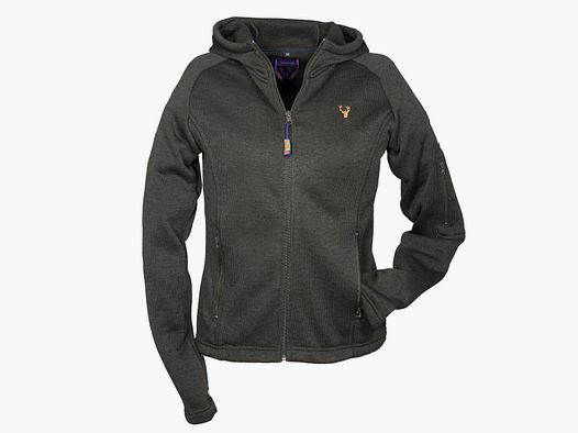Hubertus Sweatjacke Damen dkl. oliv