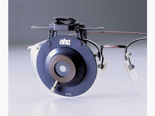 ahg-COVER PLATE with iris diaphragm