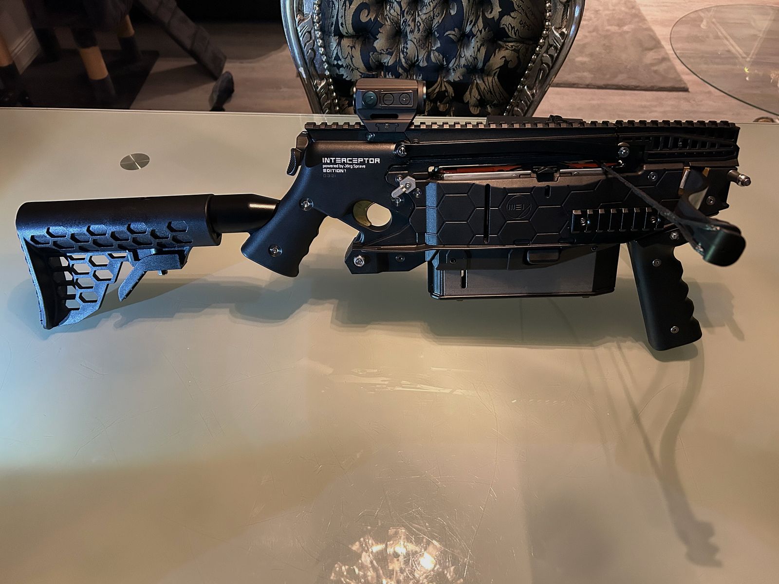 Verkaufe meine Mey Interceptor inkl. Kaufbeleg-Garantie und OVP, viel Zubehör.