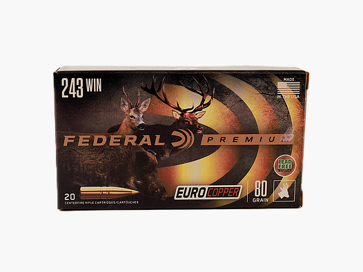 Federal 243win eurocopper 80gr