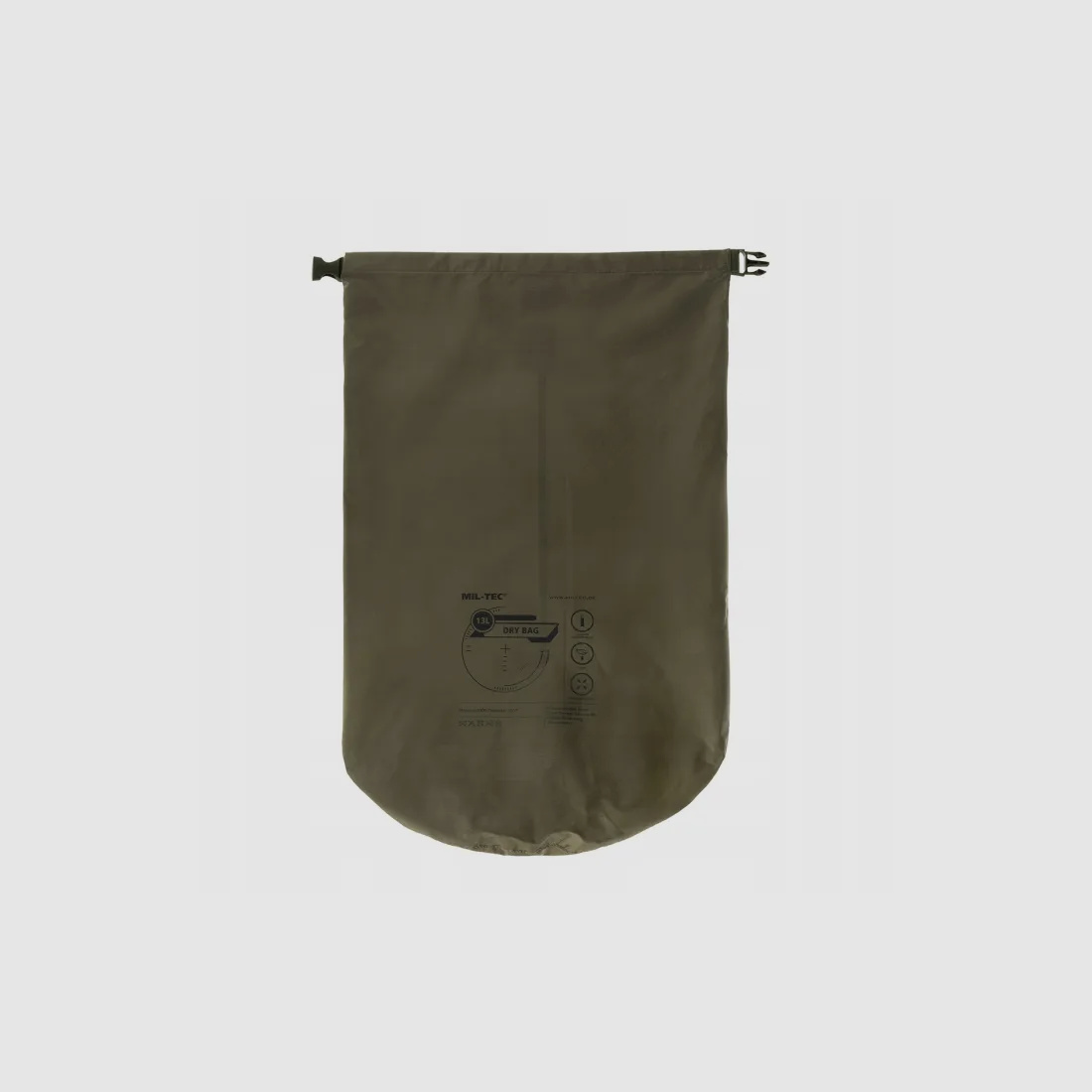 Sac étanche - 13 litres - Olive