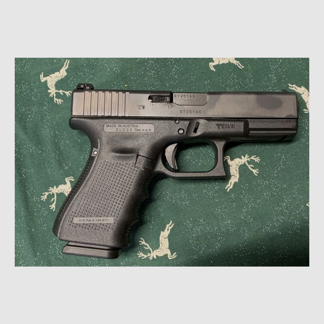 Glock 19	 Gen. 4 - 9mm Para