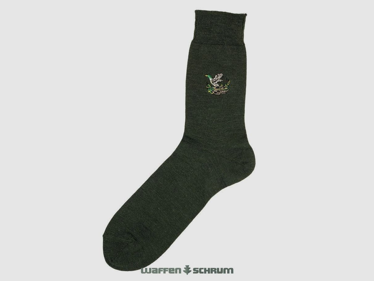 AKAH Komfortsocke Ente Dunkel Grün