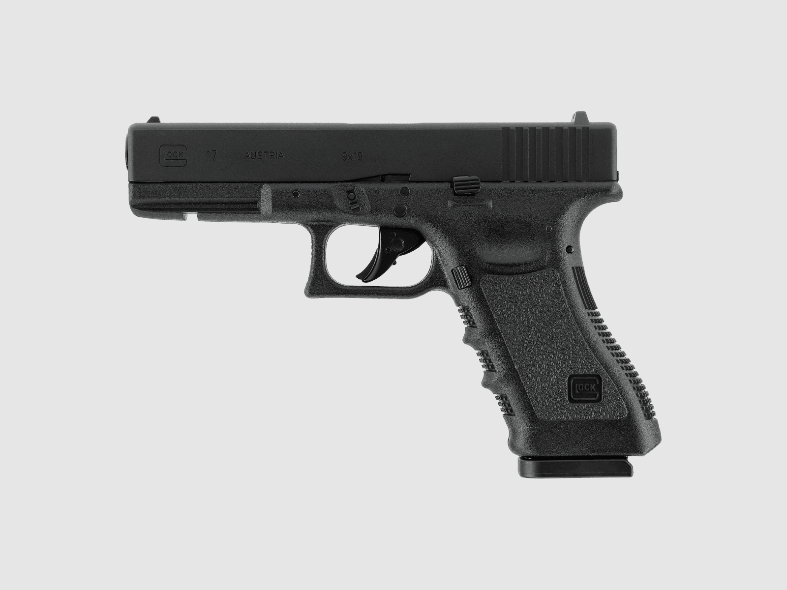 PIST GLOCK 17 GEN5 MOS CO2 KAL BB/4,5MM < 3,0 J SCHWARZ OHNE MONTAGE, Bild 1 von 7