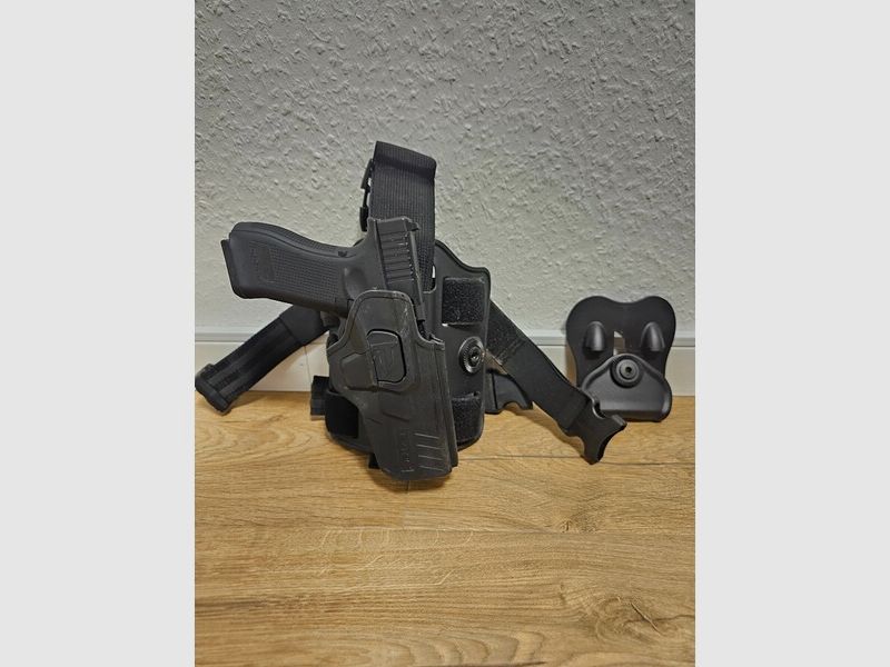 GHK Glock 17 Gen5 MOS GBB inkl Holster