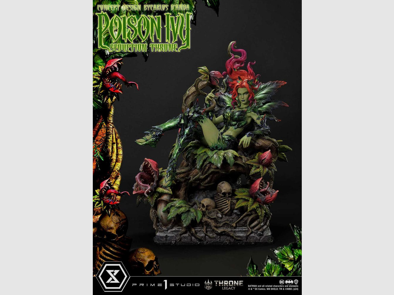 DC Comics Throne Legacy Collection Statue 1/4 Batman Poison Ivy Seduction Throne 55 cm | 43061