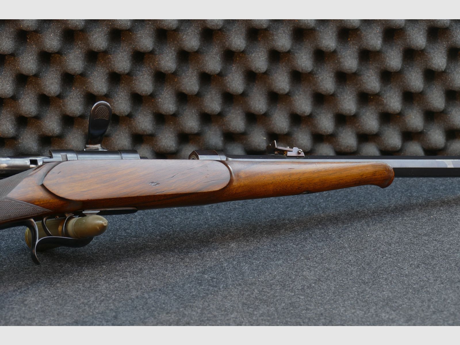 Sammlerstück: Einzellader-Büchse auf Beaumont-Basis — 11.3×50R / 11×52R Beaumont Holandés 1878 Dutch Beaumont