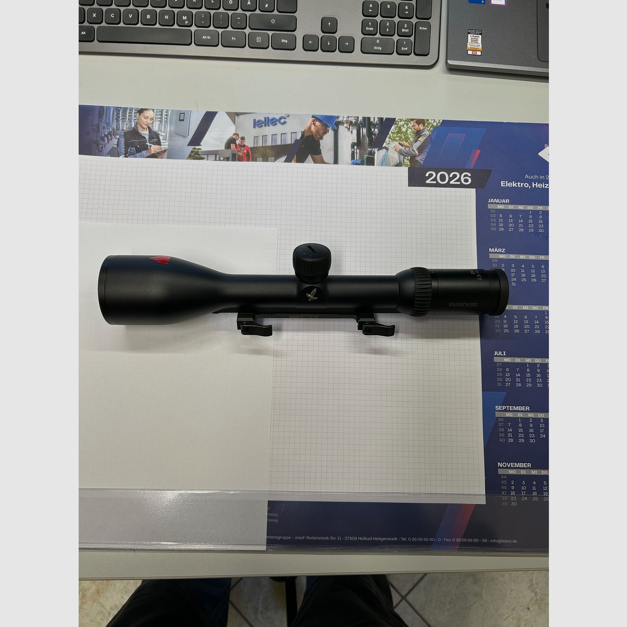 Swarovski Z4i 2.5-10x56 with mount