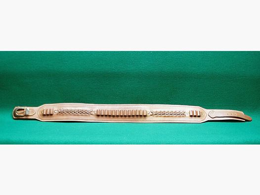 Ceinture à cartouches en cuir sur mesure