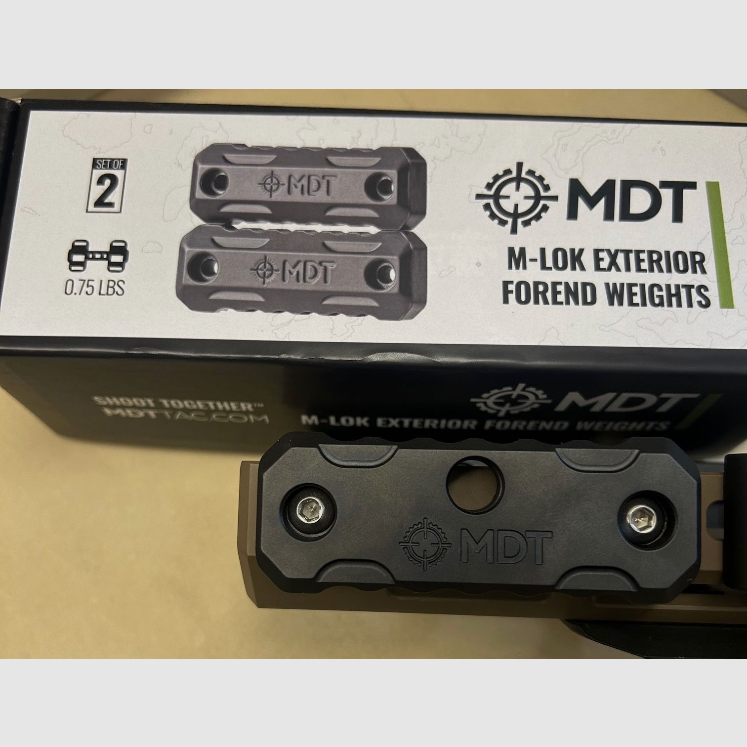 MDT Forend Weights M-Lok QD 