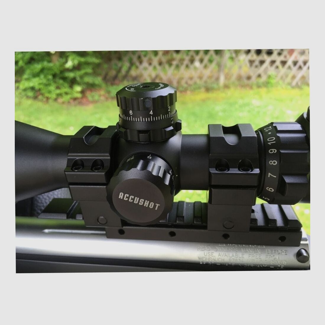 UTG Accushot Compact 3-12x44 Illuminated Scope