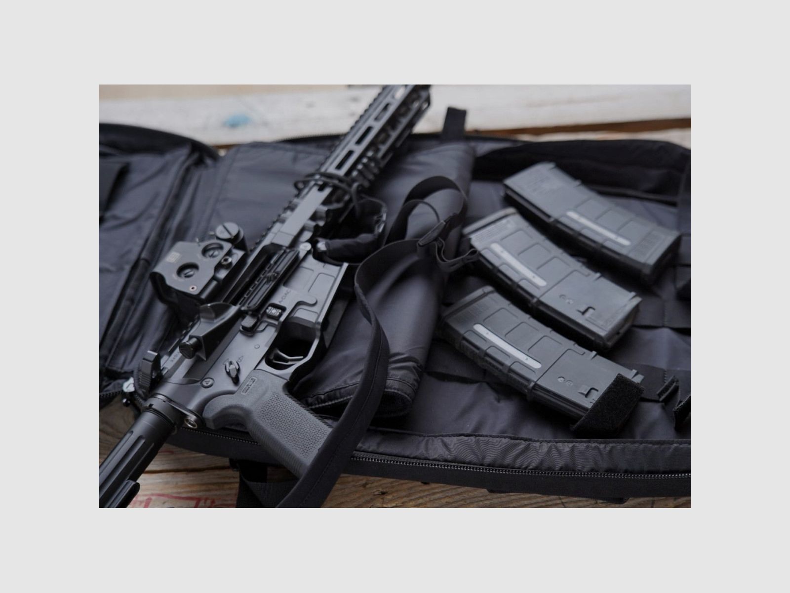 Radian Weapons Model 1 10.5" Grey + Eotech EXPS 2-0 + Eotech G45, image 9 of 10