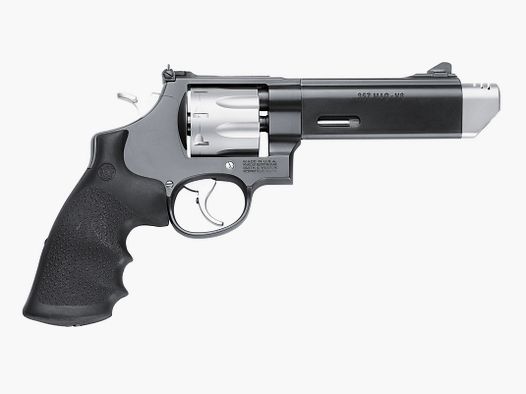 Smith & Wesson Revolver ‚Performance Center‘ Mod. 627 – 8 SHOT V-COMP 5′ .357Mg. Two Tone