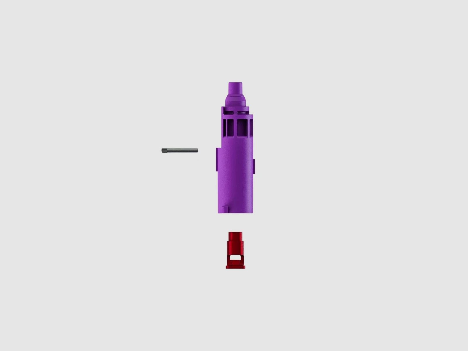 CTM Buse Améliorée & Ensemble de Soupape CNC pour Hi-Capa GBB – Violet | CTM TAC
