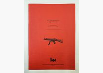 Istruzioni per la manutenzione e la riparazione della mitraglietta originale HK MP5 Heckler & Koch ID-No. 927859 ENG