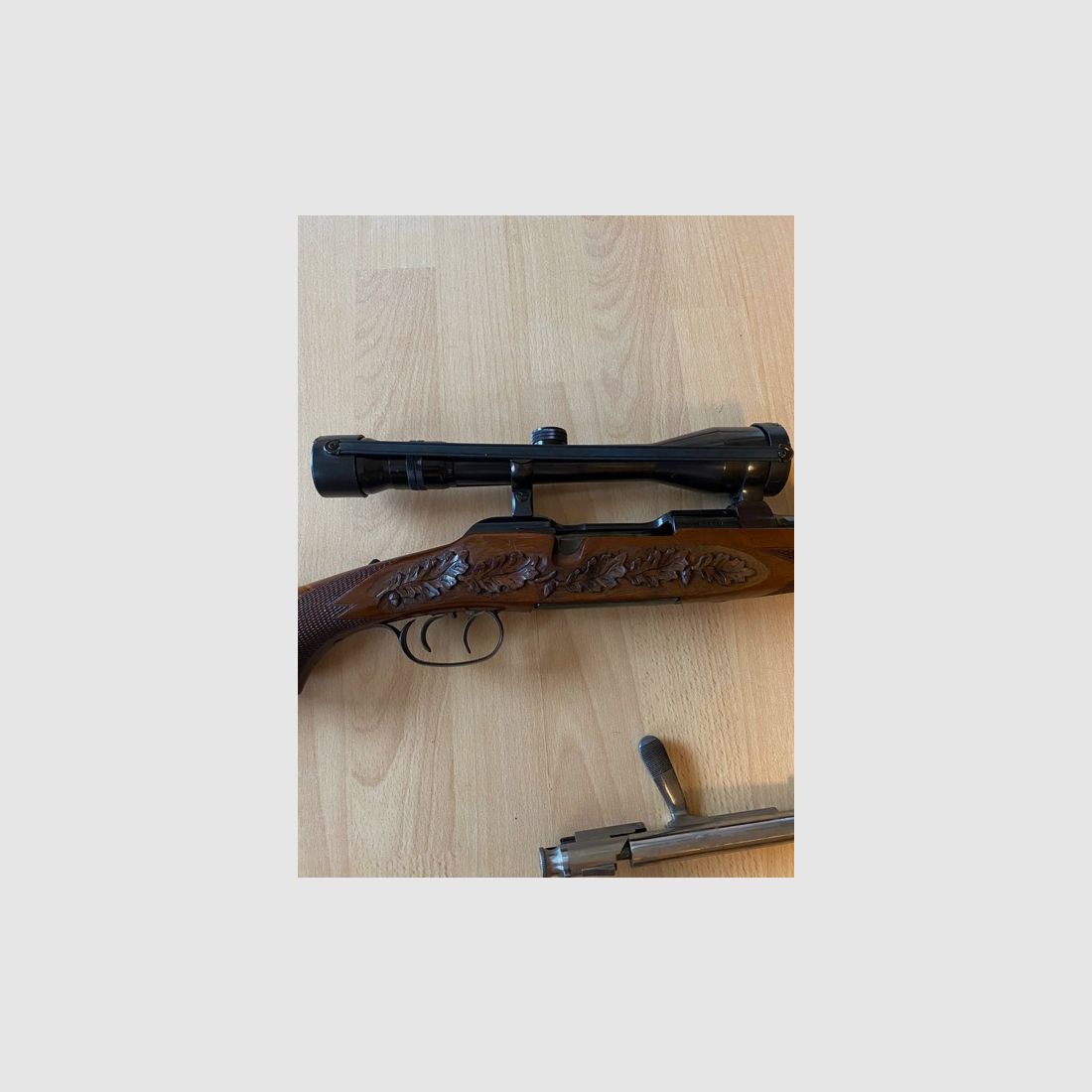 Steyr-Daimler-Puch Repetierstutzen 7x64 mit HELIA Optik