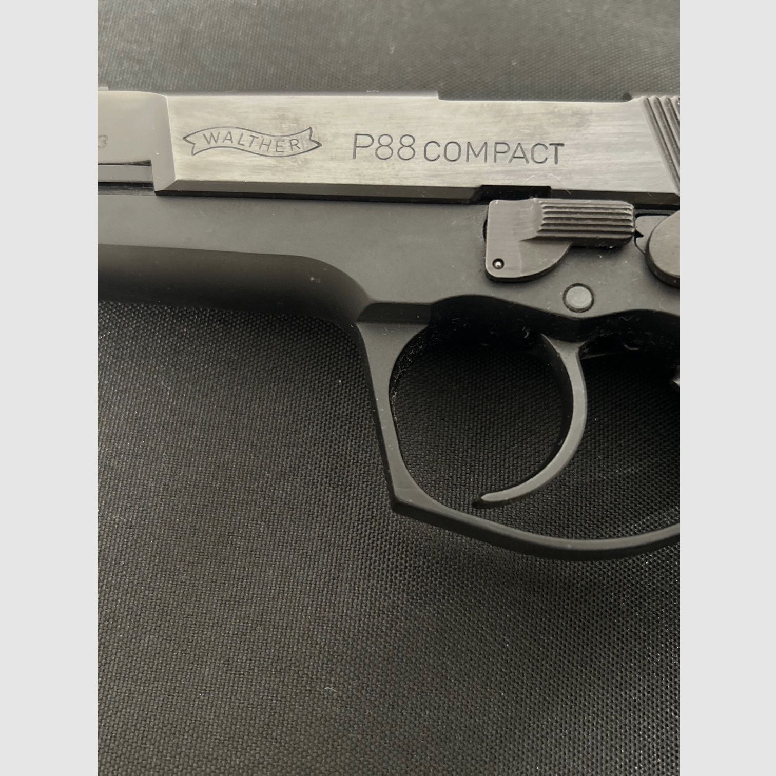 Walther P88 Compact 9x19  9mm Luger halbautomatische Pistole Sammlerstück  neuwertig