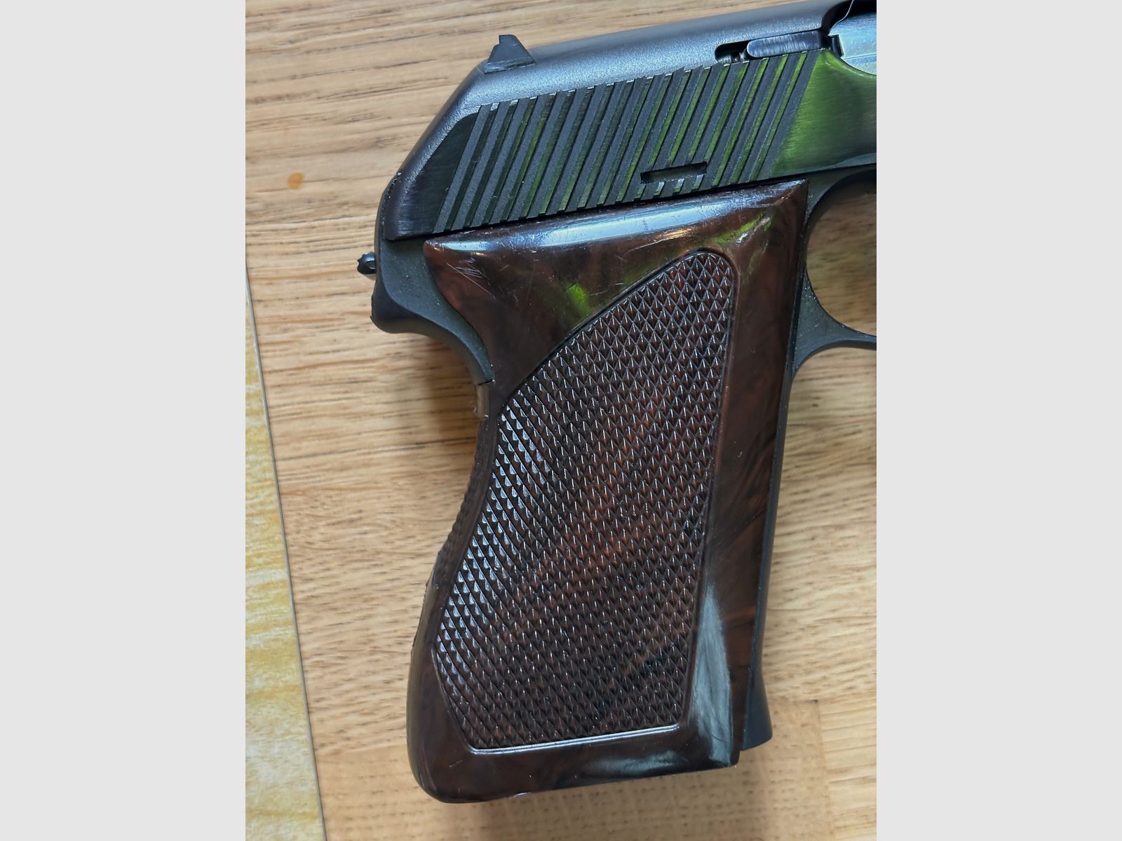 Heckler & Koch HK4 Pistole 7,65 mm Browning– deutscher Beschuss 1967 – mit OVP & Zubehör