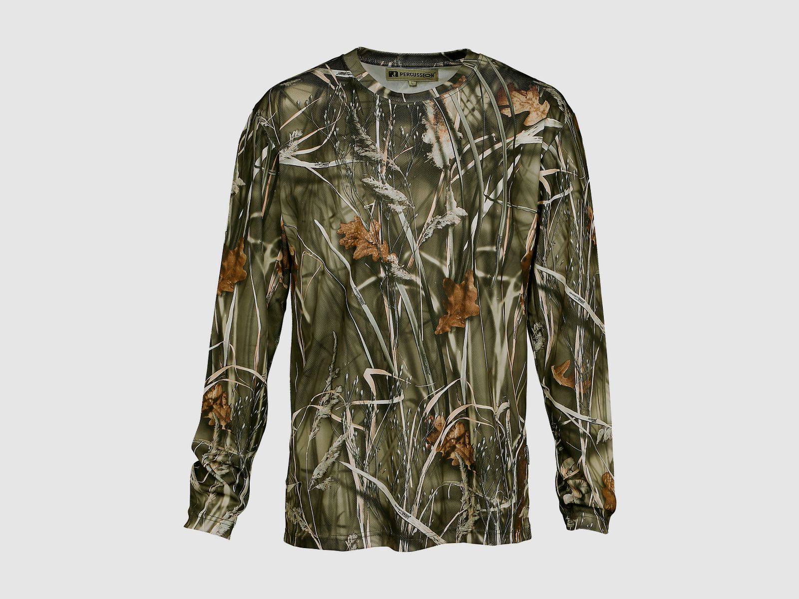 Percussion Heren Langarmshirt GhostCamo