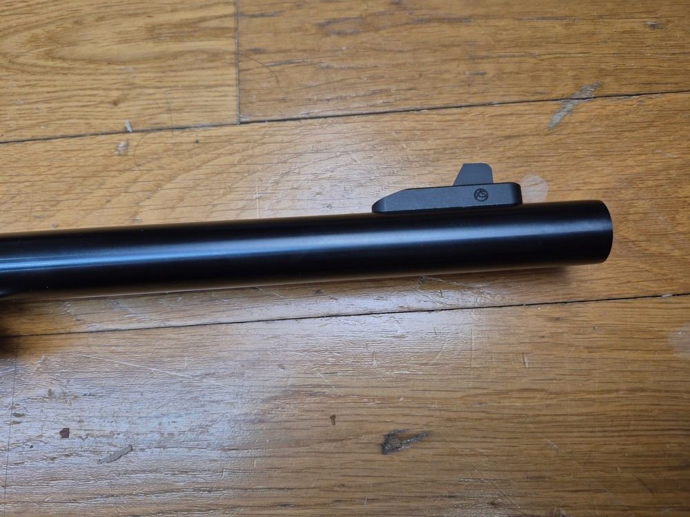 Espléndido rifle Marlin de acción por palanca – Modelo 1895 – Cal. 45-70 Gvt – Preparación especial con gatillo, puerto de carga suavizado y tapa de cargador Ranger Point – Rara culata ajustable FORM ET y culata original – Eje de palanca "Texas"! – Conjunto nuevo para una gran oportunidad! – ¡Arma nueva!, imagen 12 de 32