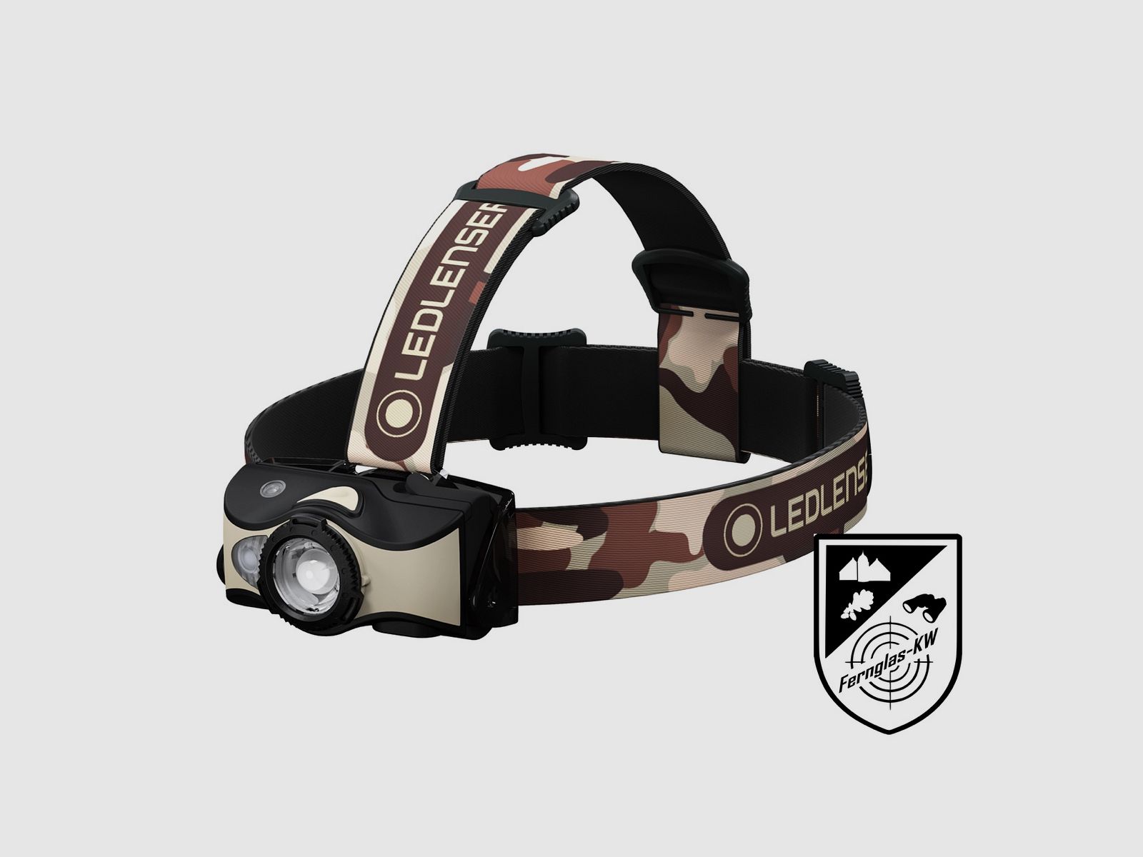 Ledlenser 502157 LED lampada frontale MH8 Black Sand Multicolor 600 Lumen